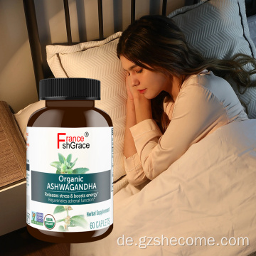 Ashwagandha -Kapseln unterstützen Verbesserung der Schlafqualität